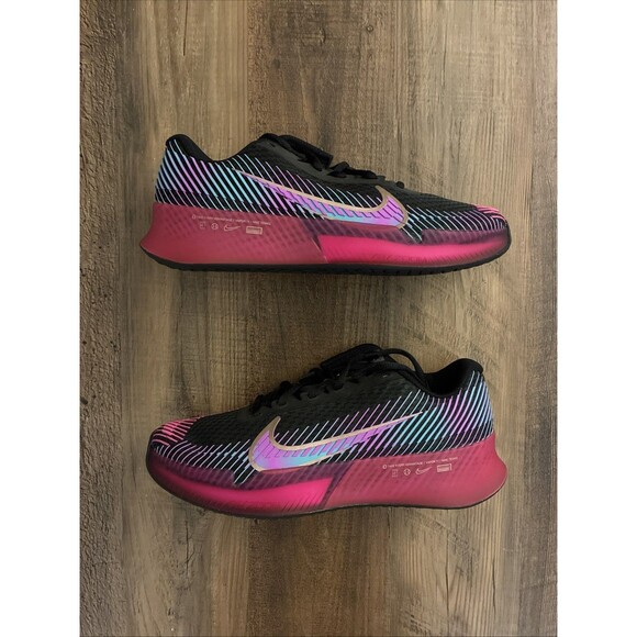 Nike Court Air Zoom Vapor 11 Black Firebery Pink Women Size...